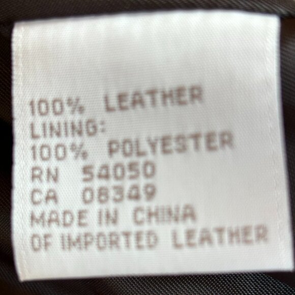 Jones New York Women's Dark Brown Leather Button-Up Jacket, Size: XL - Picture 15 of 16